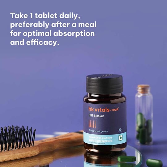 DHT Blocker with Biotin 60 Tabs Pack of 2