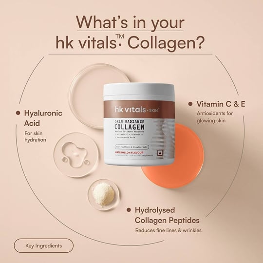 2 - HK Vitals Skin Radiance Collagen,  Marine Collagen  200 g  Watermelon