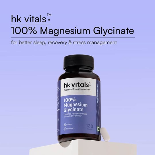 2 - HK Vitals 100% Magnesium Glycinate, 120 tablet(s)