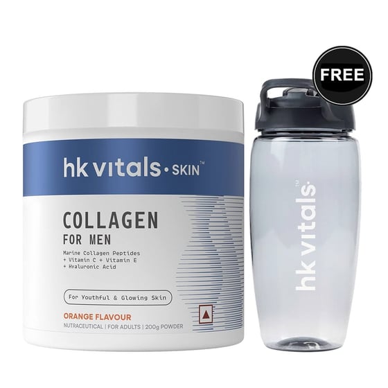 HK Vitals Collagen for Men, Marine Collagen 200 g Orange