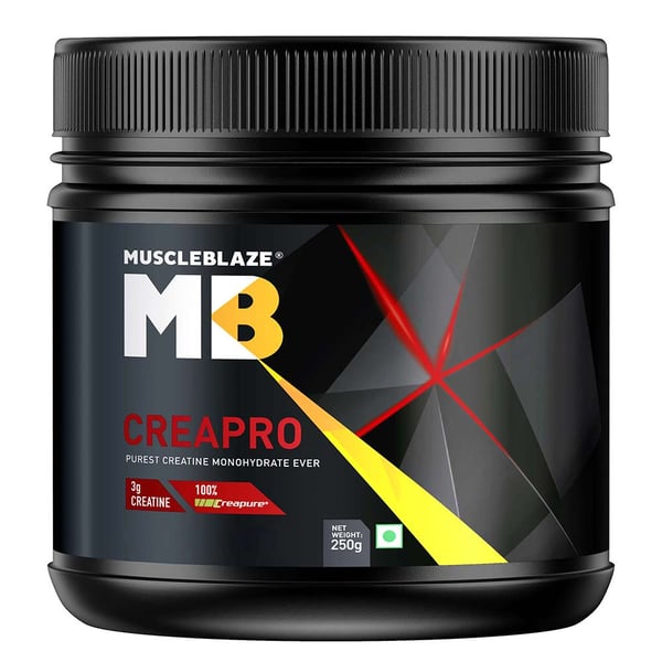 MuscleBlaze CreaPRO Creatine with Creapure Powder (Old MRP),  0.55 lb  Unflavoured 