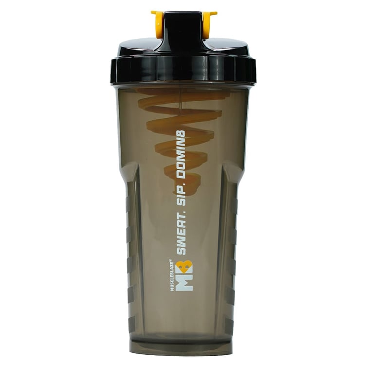 1 - MuscleBlaze Cyclone Shaker,  Black  700 ml 