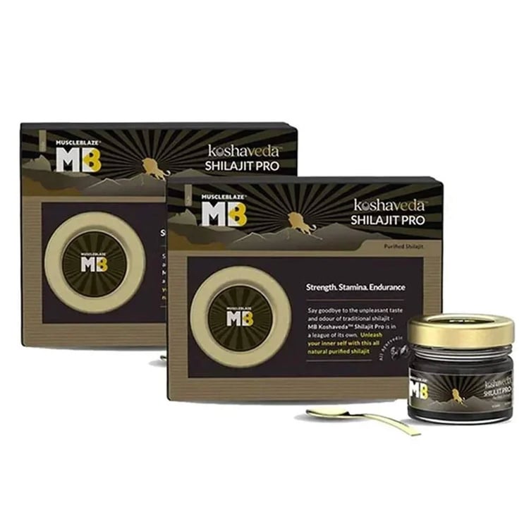 Koshaveda Shilajit Pro by MuscleBlaze 20g - Pack Of 2
