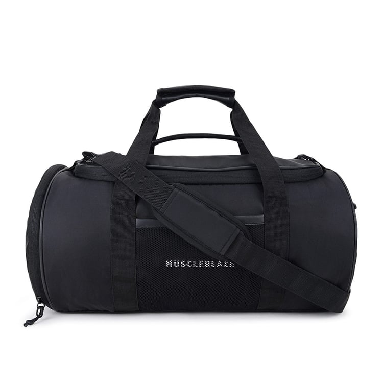 1 - MuscleBlaze Pro Training Duffle Bag, Black 30 L