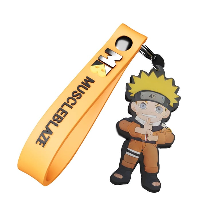 MuscleBlaze X Naruto Limited Edition Keychain, Free Size Multi