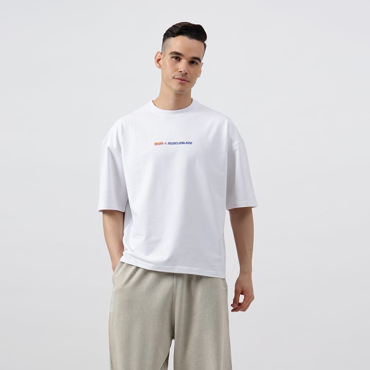 1 - ZVERSE Team 7 Oversized Tshirt,  Large  Hokage White 